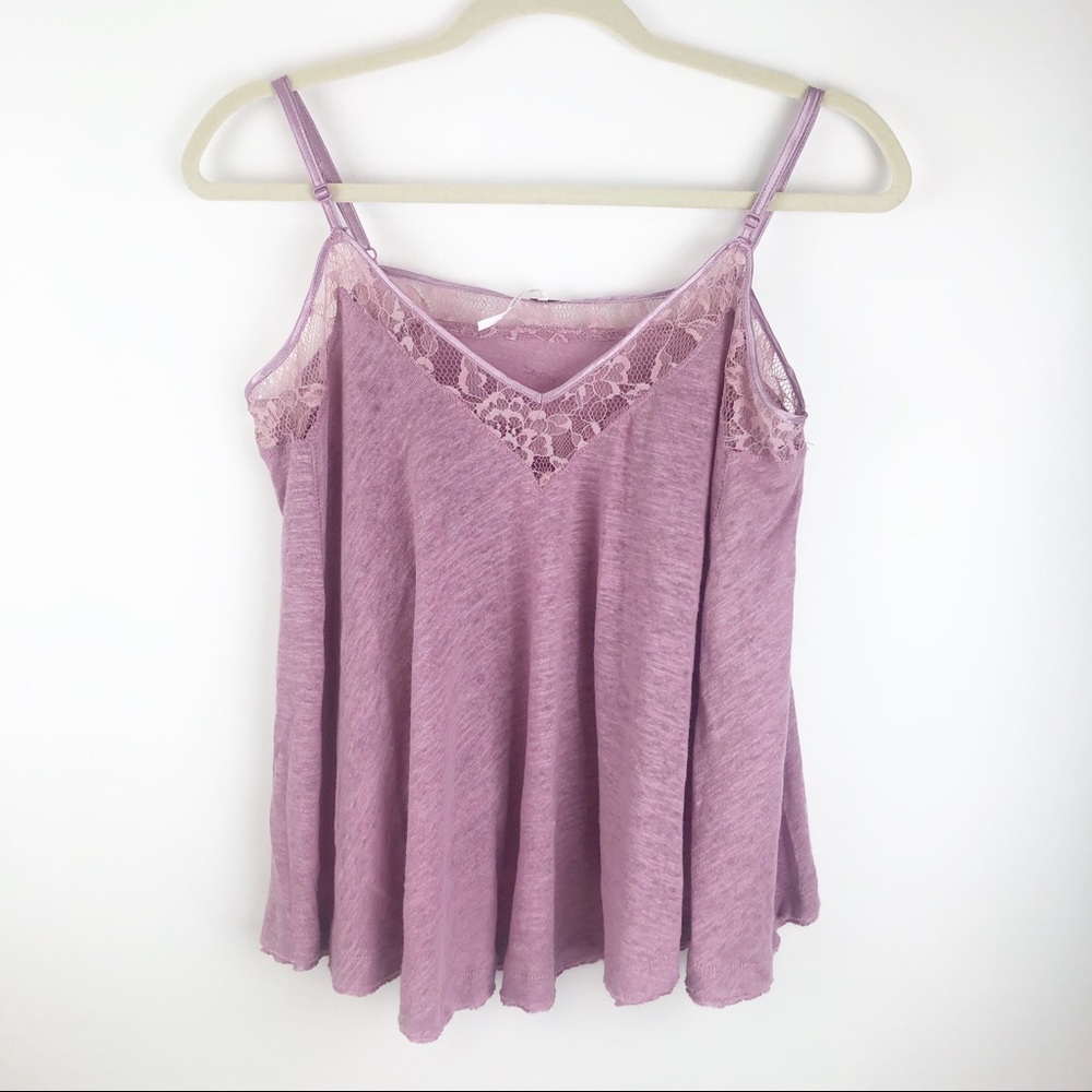 Free People Boho Swing Lace Tank Top Size XS